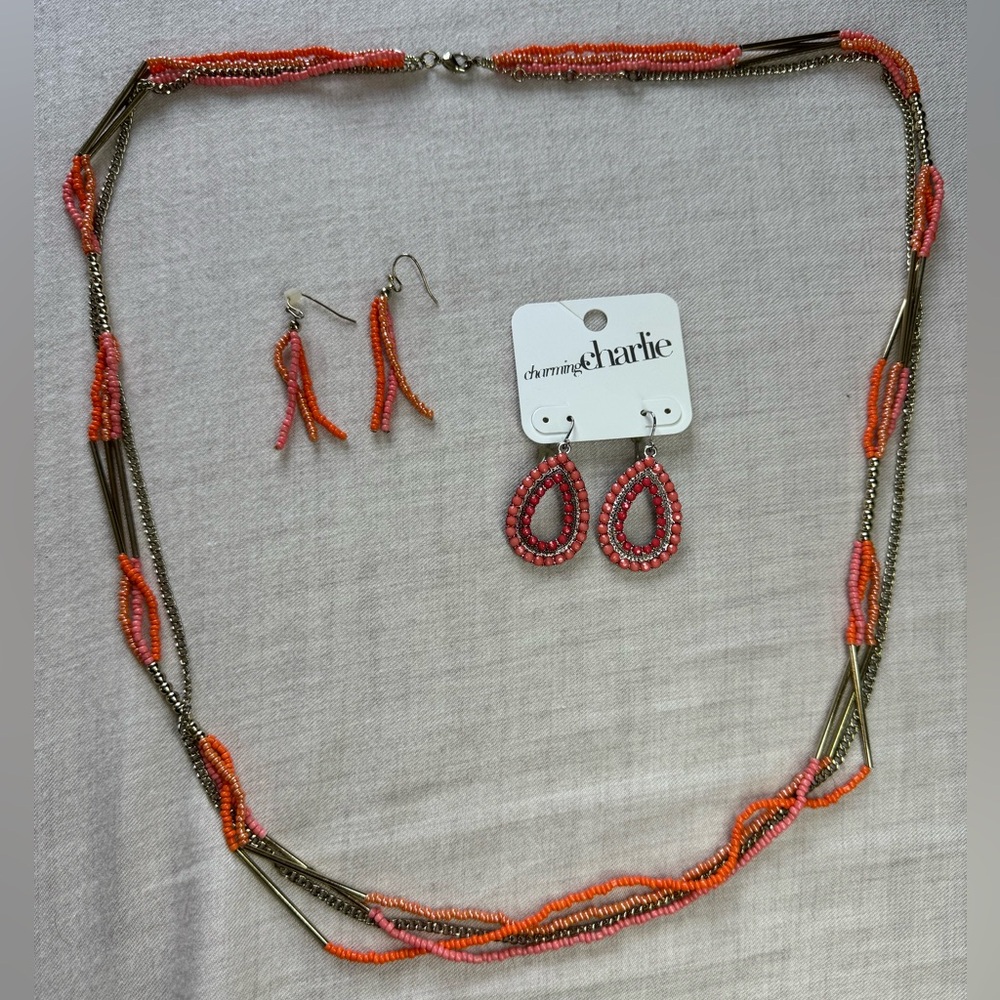 🧡 Beaded Jewelry Set 🧡